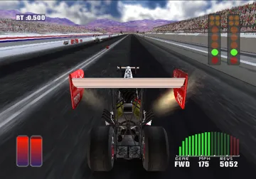 NHRA Championship Drag Racing screen shot game playing